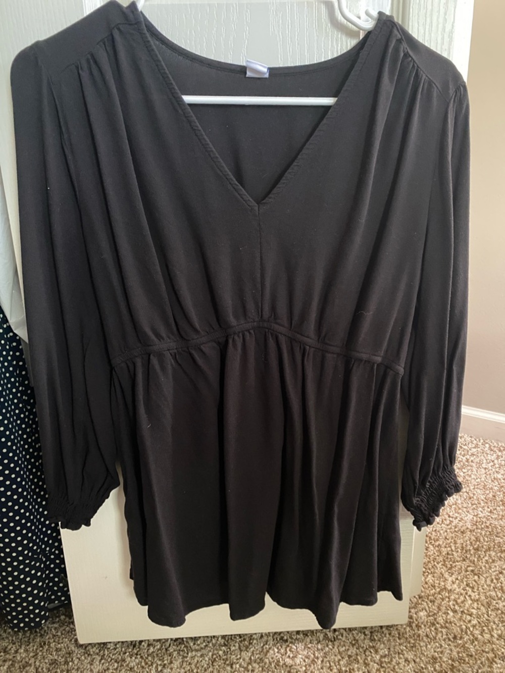 Old Navy Black Maternity Top